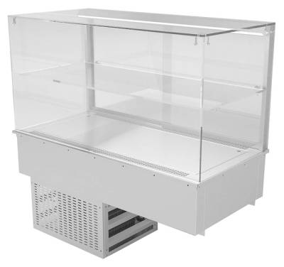Витрина встраиваемая Gastrolux ВСВ-127/CUBE