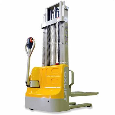 Самоходный штабелер AX 1025E OXLIFT 2500 мм 1000 кг 